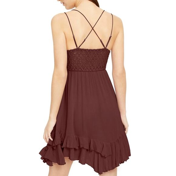 Free People INTAMATELY Adella slip dress Medium New - Picture 2 of 6